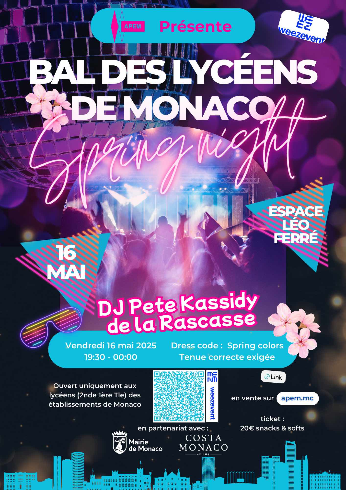 Le Bal des Lycéens - Une Soirée Inoubliable à Monaco
